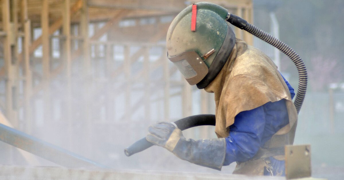 what is sandblasting